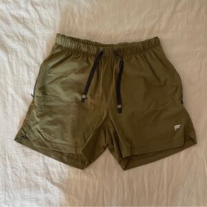 Fabletics The One Short Lined 5in Olive Shorts